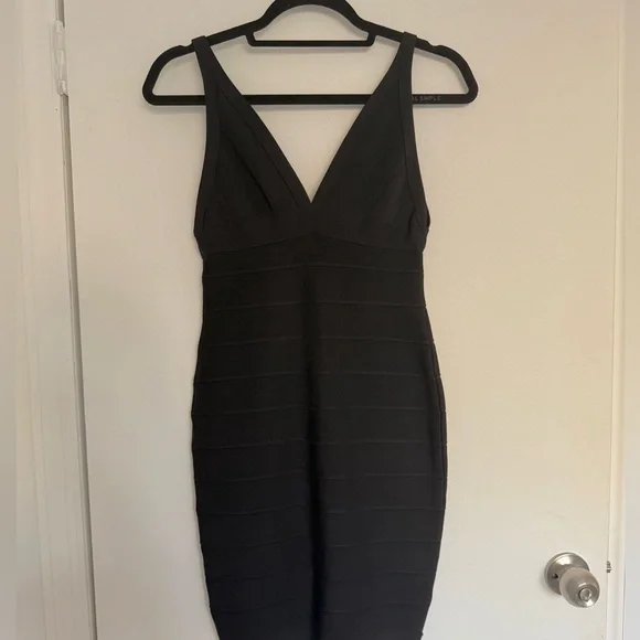 chinese dress ladies Herv Lger Saint Tropez Bandage Dress in Purple and Orange